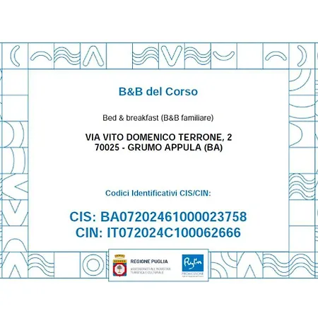 Del Corso Bed & Breakfast 3*